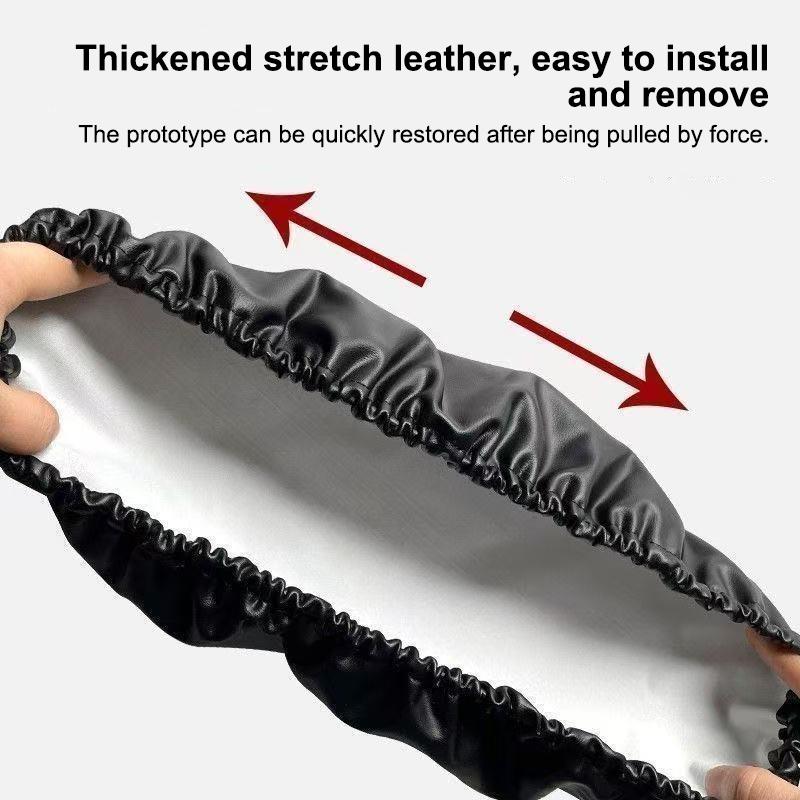 3D Mesh Motorcycle Seat Protector Waterproof Leather Design for Outdoor Adventures