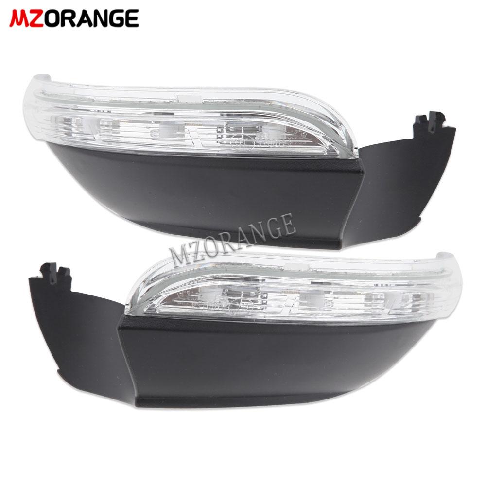 Rearview Mirror Turn Signal Light For Volkswagen Jetta MK6 Passat B7 CC Beetle Eos Scirocco Yellow LED Lamp Wing Car Accessories