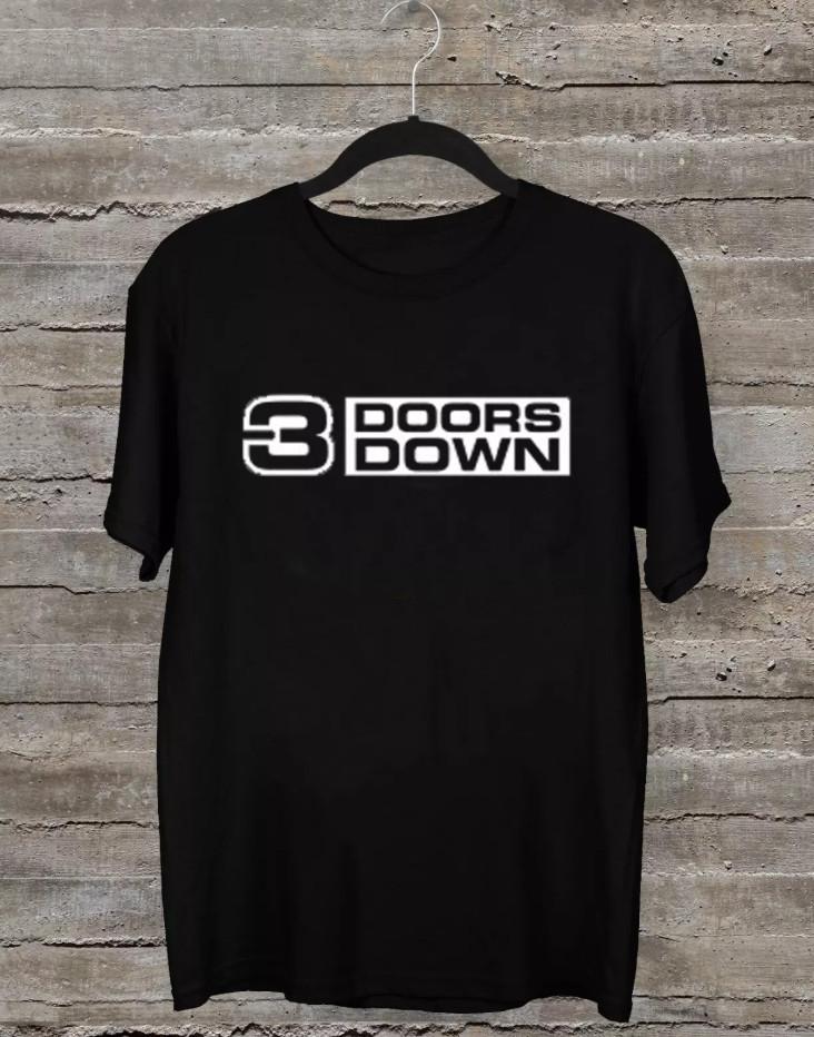 

3 DOORS DOWN LOGO Band Classic Tshirt size S5XL Unisex T-Shirt L