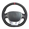 Handgenähtes Lenkradbezug für Renault Scenic 3 2013-2015 Laguna 3 Coupe 2007-2015 Laguna3 Lenkradgeflecht