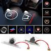 AAALD1 2Pcs LED Car Door Welcome Light Projector Ghost Shadow Courtesy Lamp for Accord Elysion CR-Z Odyssey SPIRIOR Accessories