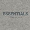 Fear of God Essentials Logo Sport Mid-Waist Shorts Unisex Bottoms Charcoal Oatmeal FOG-FW21-148