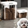 Large Capacity Pet Food Storage Container Transparent Food Storage Bucket  Grain Storage