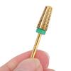 Nail Drill Bits 5 In 1 Nail Polishing Grinding Sanding Heads Nail Polisher AccessoryConical Round