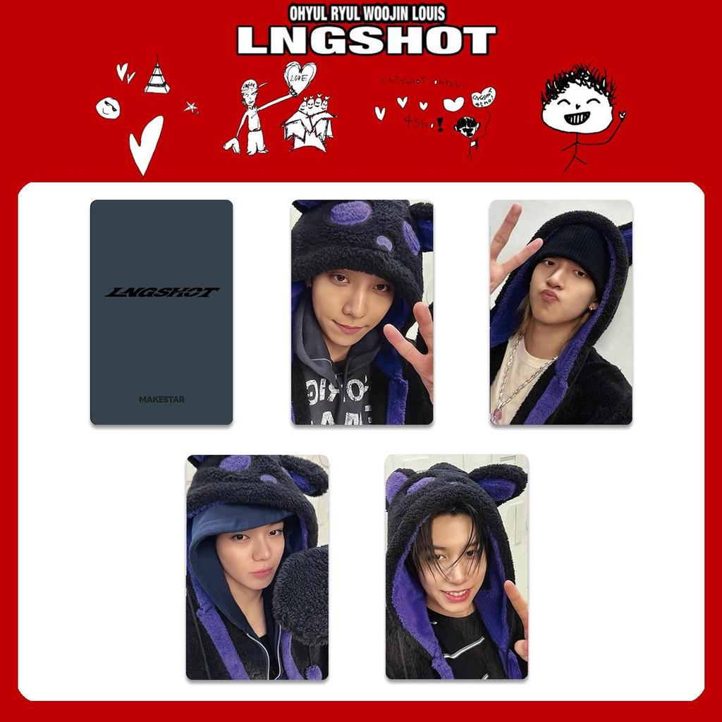 LNGSHOT Lobster Album Shot Callers Special Edition Photocards & Exclusive Cards Collection