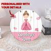 Personalized Name Star Heart Princess Tin Sign Girls Room Wall Art Decor
