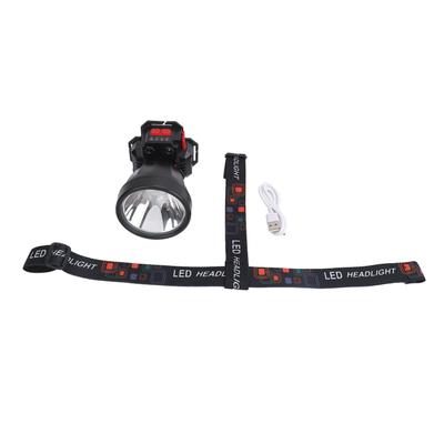 LED Stirnlampe Hohe Helligkeit Wasserdicht Aluminiumlegierung Solarsensor Stirnlampe für Nachtangeln