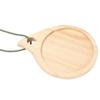 Rubberwood Serving Board Small Round Wooden Cutting Portable Cheese Tray Snack Serving