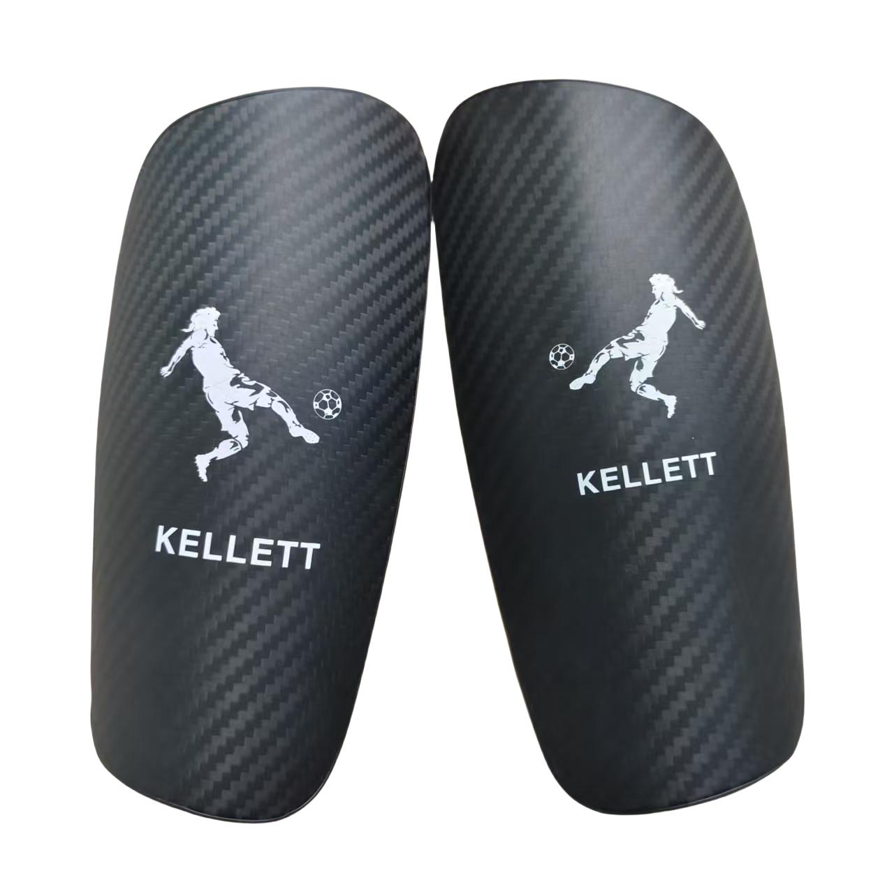 

Utral-light Durable Real Matte Carbon Fiber Shin Pads/Guards for Protect Children and Adults Soccer Activity XXS чёрный