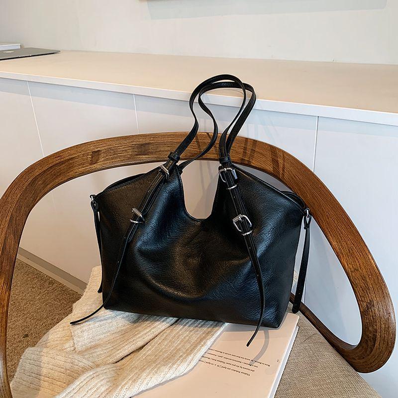 

Large Retro Casual Tote Bag - Single Shoulder, Wings Design Standard