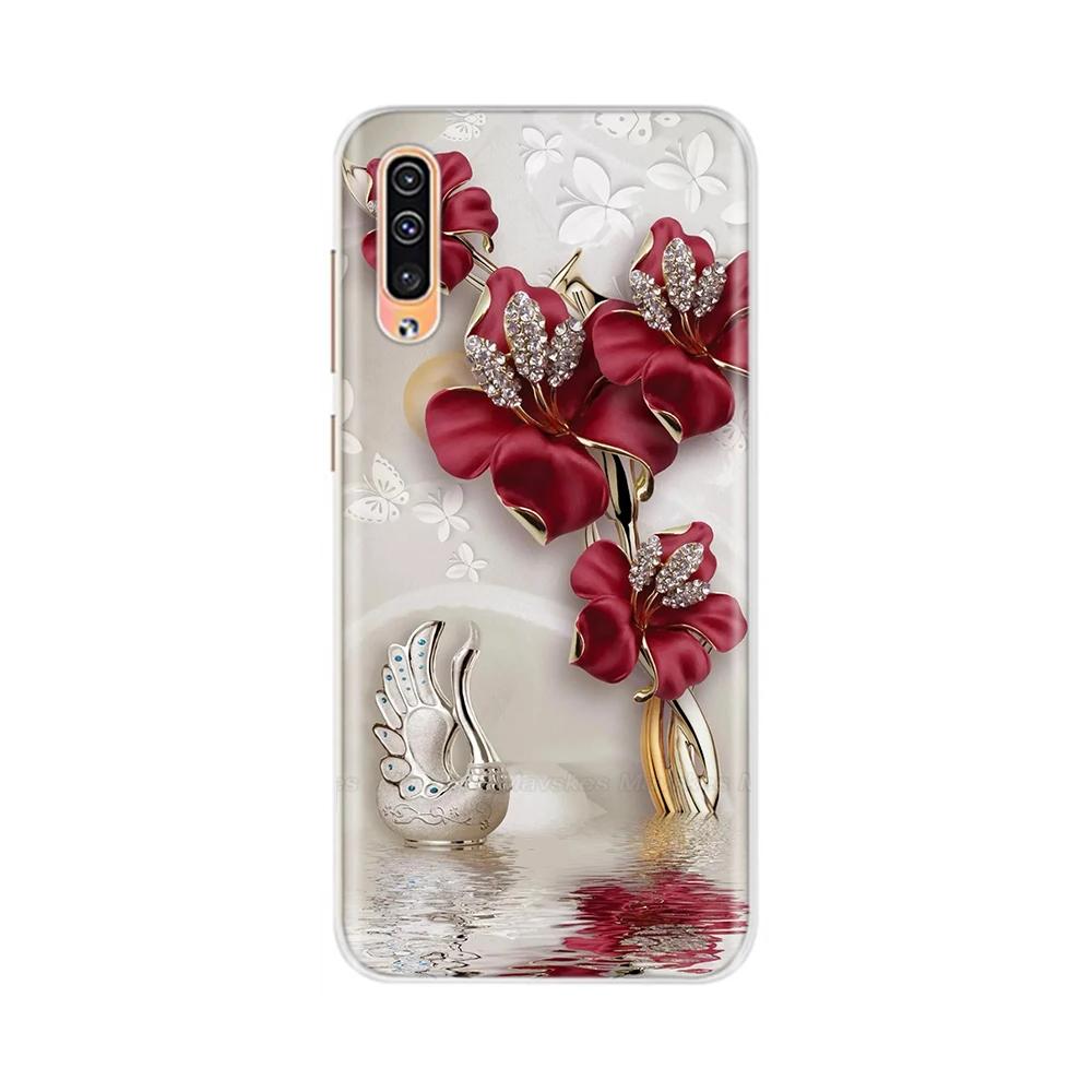 Shockproof Cover For Samsung Galaxy A50 Case Soft TPU Silicone Bumper For Samsung A50 Cover A 50 A505 A505F Phone Cases Cover