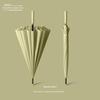 24-Rib Automatic Umbrella, Large Business Straight Umbrella, Double-Handle Factory-Printed Logo Advertising Long-Handle Umbrella