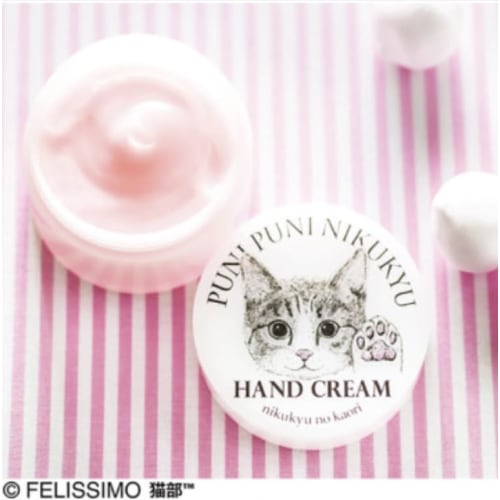 Felissimo Cat Club Puni Puni Pfoten Duftende Handcreme, Rosa