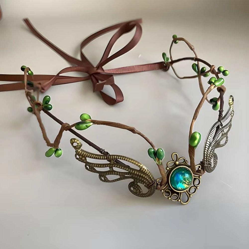 Wedding Accessory Headpiece Bridal Style Fairy Diadema Hair Accessories Gothic Headband