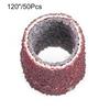 50 Pcs Sanding Wheel Nail Band Grinding DIY Art Pedicure Sander Sandingsleeve