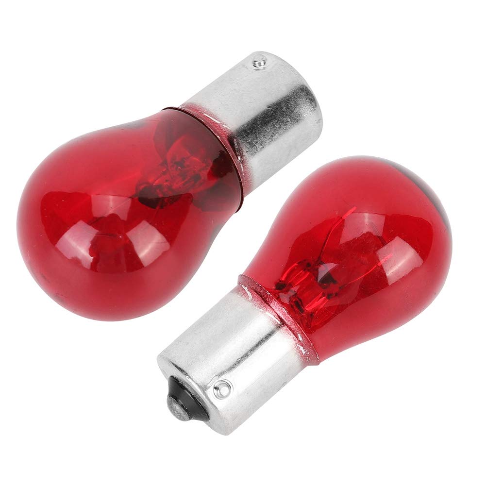 Pr21W Bulb Pr21W Red Part Car Brake Stop Signal Turn Tail Light Bulb Red 1156S25Ba15S