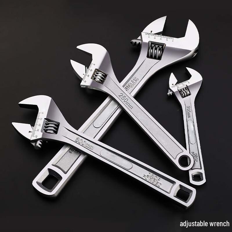 Feiluan 10-inch Industrial Adjustable Wrench