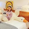Large White Goose Plush Sleeping Pillow Toy