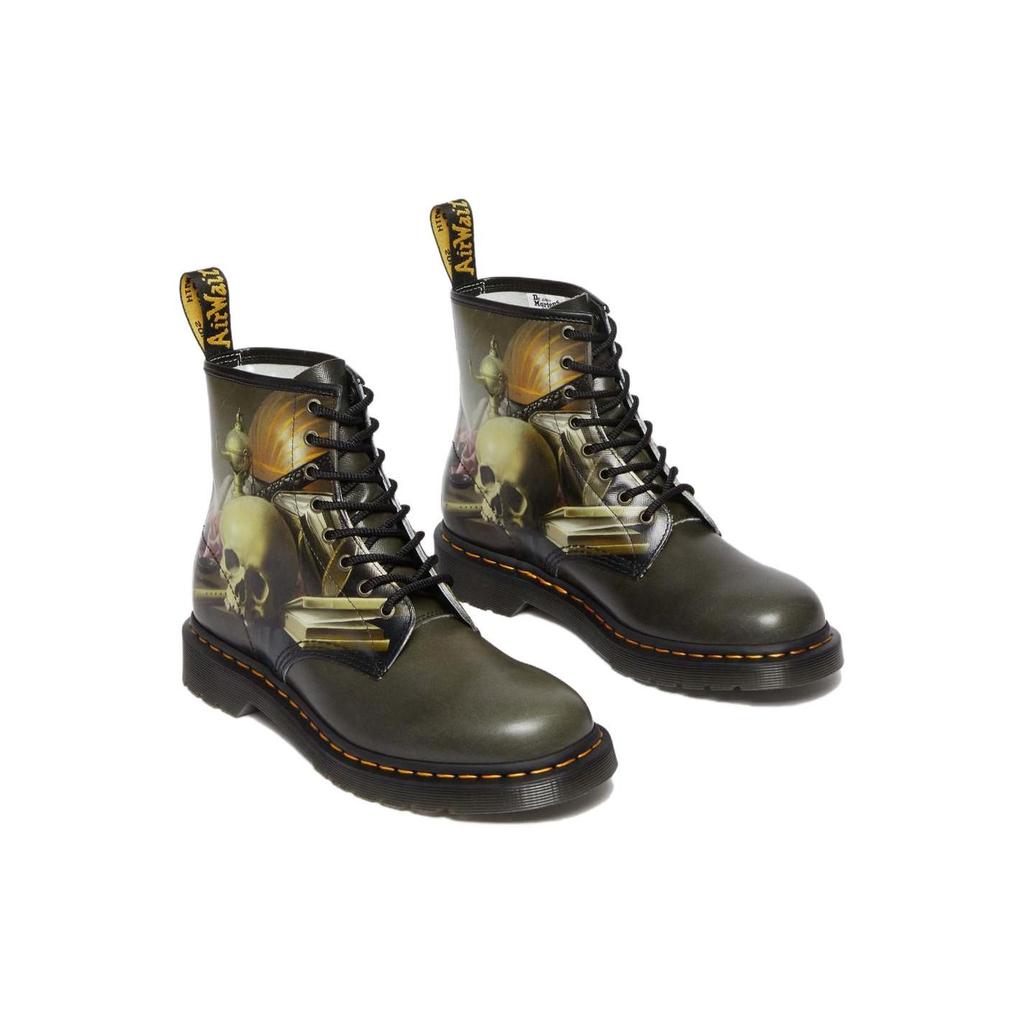 Dr. Martens The National Gallery X  Round Toe Comfortable Short Martin Boots Men Boots Brown 32123649