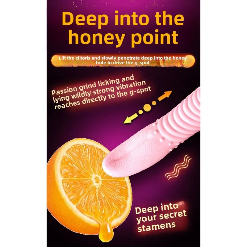 Tongue Licker Heated Female Masturbator Clitoral Stimulation Flirting Massage Vibrator Sex Toys