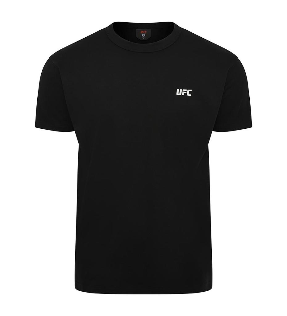 UFC SPORT Ufc Physical Regular Fit Short Sleeve T-Shirt Black U2Ssx2132Bk