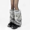 Y2k Winter Leg Warmers Furry Leg Warmers Fashion Boot Socks  Women Girls