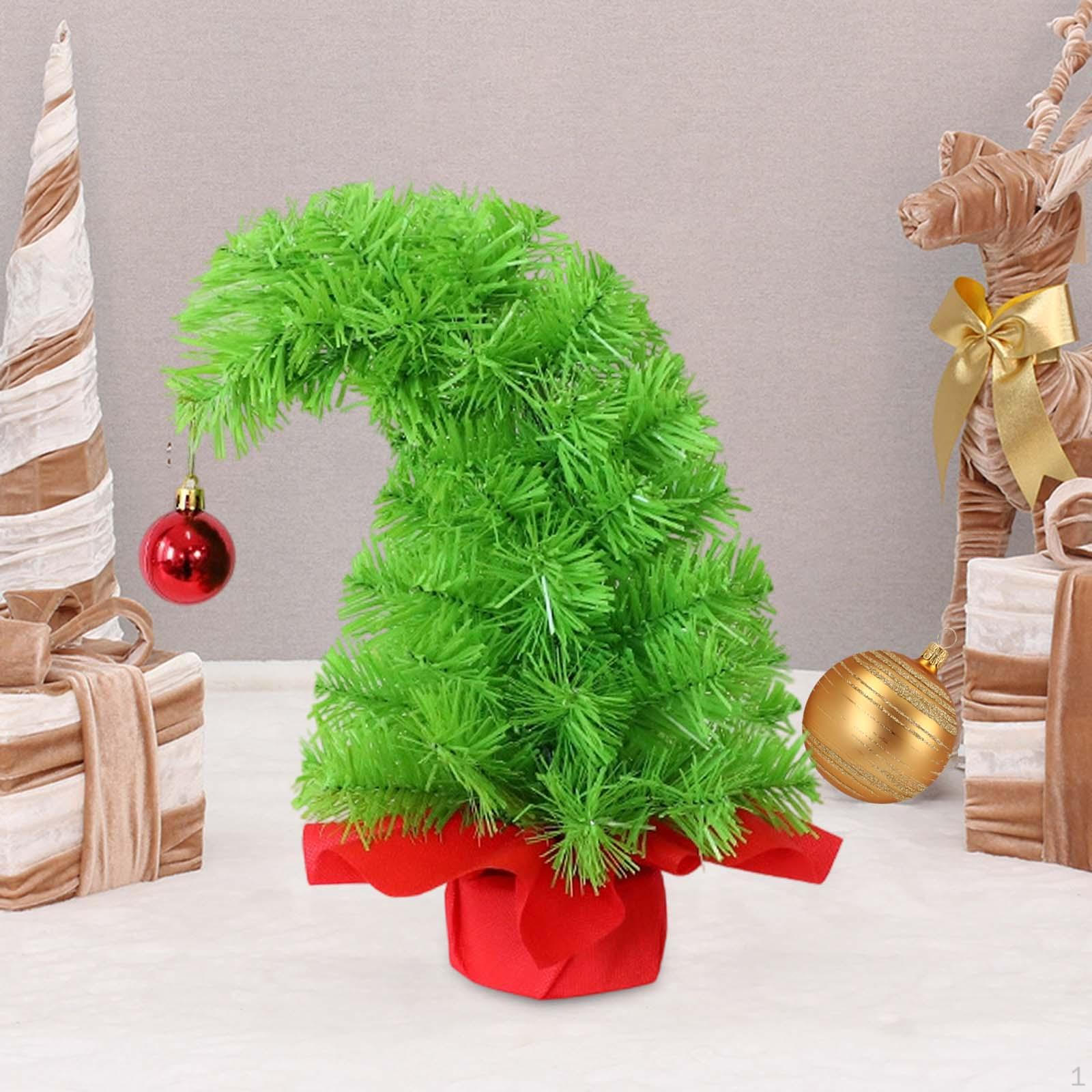 

Christmas Tree As A Decorative And Centerpiece. Table Decoration Handicraft Made of PVC 30cm