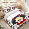 Mafalda Bedding Set, 1 Duvet Cover & 2 Pillowcases Soft Comfortable Bedroom Home Textile Decor