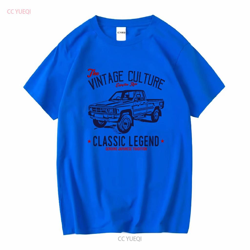 JAPANESE PICK UP TRUCK HILUX MK4 1983 3 NEW COTTON T SHIRT Long or Short Sleeves Vintage Washed Top For Everyday Wear Graphic