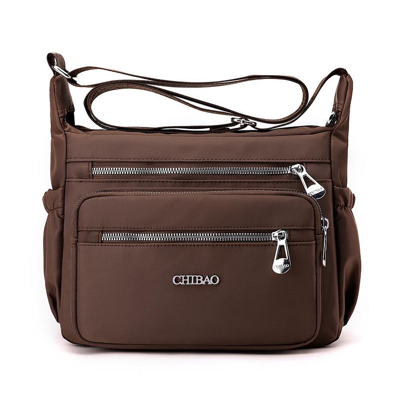 2026 Stylish Nylon Women's Crossbody Bag - Large Capacity, Multi-layer Design for Commuting and Casual Use