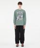 Lmc Rise Long Slv Tee Gray Khaki