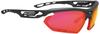 RUDYPROJECT Sports Sunglasses with Polarized FOTONYK Photonic Black 3FX HDR Multi Laser Red Lenses, Frame/Polar Lenses, SP456206-0001