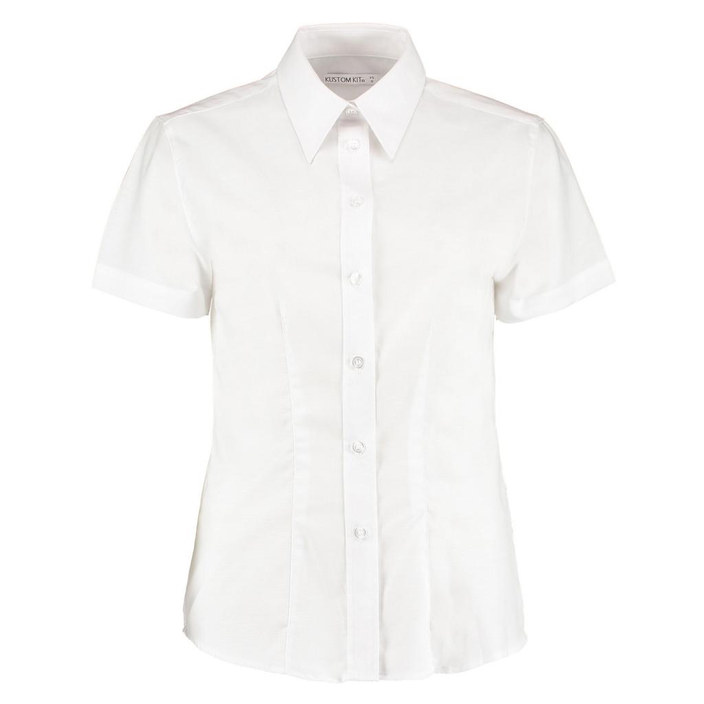 Kustom Kit Womens/Ladies Short Sleeve Workwear Oxford Shirt