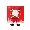 3D Doll Design Christmas Chair Cover Cloth Snowman Chair Cover Santa Chair Cover  Holiday Festival