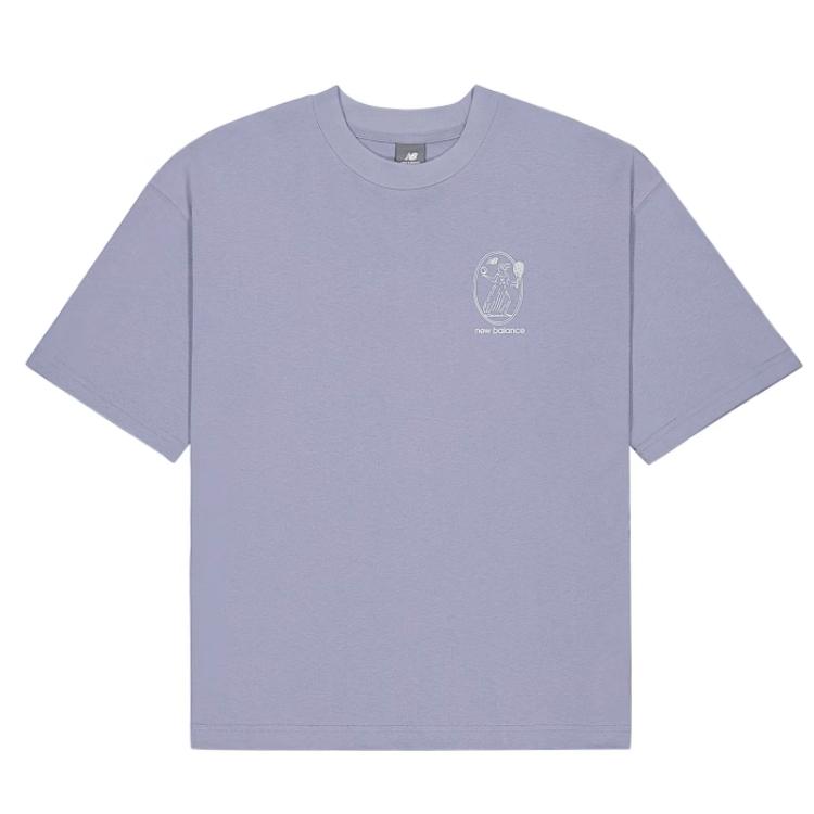 New Balance SS25 Regular T Shirt Women s Purple WT51940-DUS S