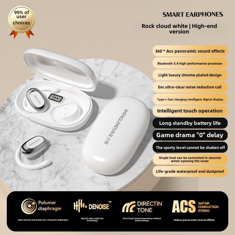 The Explosive OWS Wireless Sports Bluetooth Headset Does Not Fit The Ear Hanging Ear Stereo Ultra-long Life
