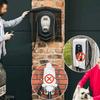 Wandbox Ladestation Wetterfestes Abdeckungsschutzdach Kit Wandmontierter Lader Rostbeständiger Legierungsstahl