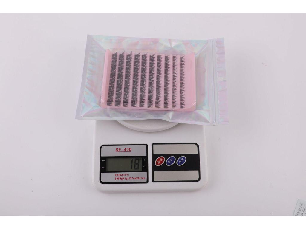 DIY Natürliches D-Locken Cluster Wimpern-Set – Leicht, Selbstklebend, Perfekt für den täglichen Gebrauch