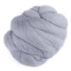 Filatura di lana colorata per infeltrimento ad ago da 55 g?Cucito Rifinitura Lavoro Manuale Materiale (Grigio)