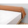 "Gaïa" Bolster Pillowcase 85 X 185 Cm "Cotton Gauze" the Butterfly Effect - Gaia Apricot - 85 X 185 Cm