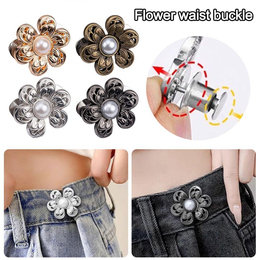 Detachable Clip Tighten Waist Button Reduce Waist Retractable Button Clothing Accessories