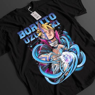 Boruto T-shirt Naruto Shirt Sarada Uchiha T-shirt Uzumaki Anime Kawaki Unisex T-shirt
