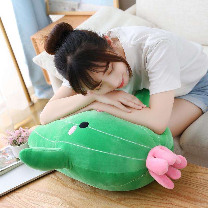25~60CM Lovely Plush Cactus Toys Stuffed Soft Plant Dolls Pillow Cute Room Decoration for Children Baby Kids Toys Birthday Gifts