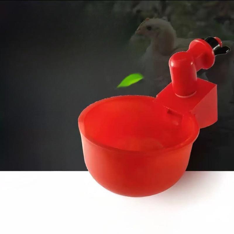 Automatic Poultry Waterer For Chickens Ducks Geese, Durable Plastic Farm Animal Drinker, Thickened Livestock Hydration Feeder For Coop