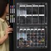 3D Magnetic Acrylic Weekly Plan Memo Message Board Erasable DIY Magnetic Refrigerator Sticker