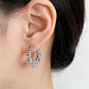 Gold Bead Ear Buckle Women'S Exquisite Retro High-End Design Sense Simple Cold Wind Fashion Versatile Earrings Ear Jewelry