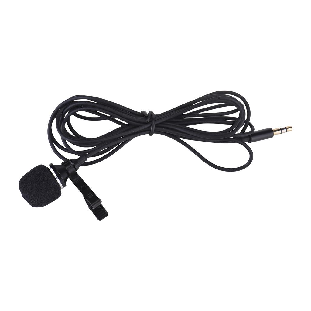 Lavalier Microphone Portable Omni Directional Wearable Mic for Vlog Interview Streaming Lecture