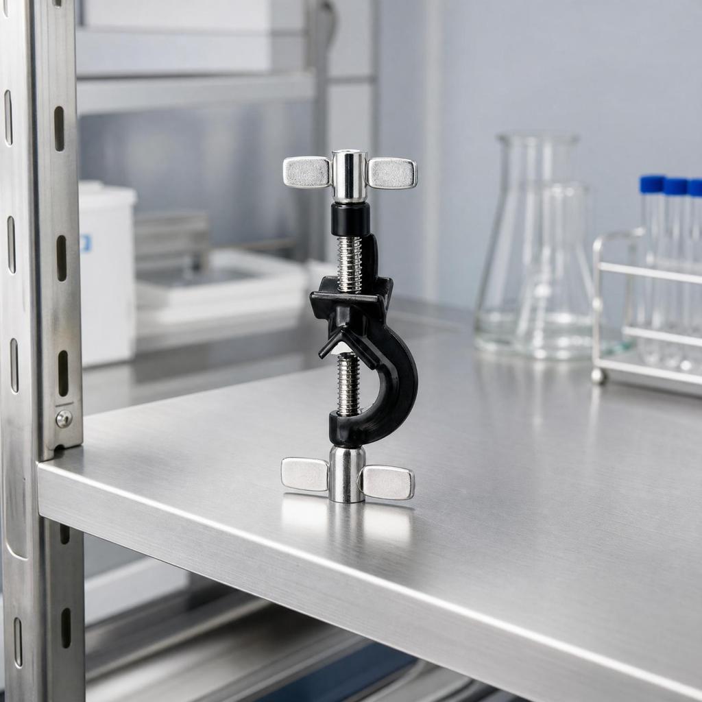 Research Facility Cross Clamp Adjustable with Adjustment Screws