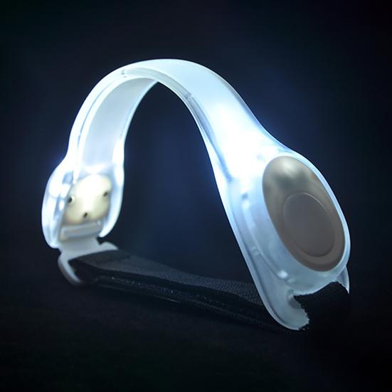 Niedliches, leuchtendes Mehrzweckband für die Armanwendung, breiter, farbenfroher, reflektierender Sicherheitsgürtel für unterwegs