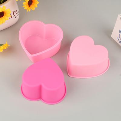 3 Zoll 8Cm Herz Mousse Schokolade Seife Form Kuchen Dekorationen Backformen Backform